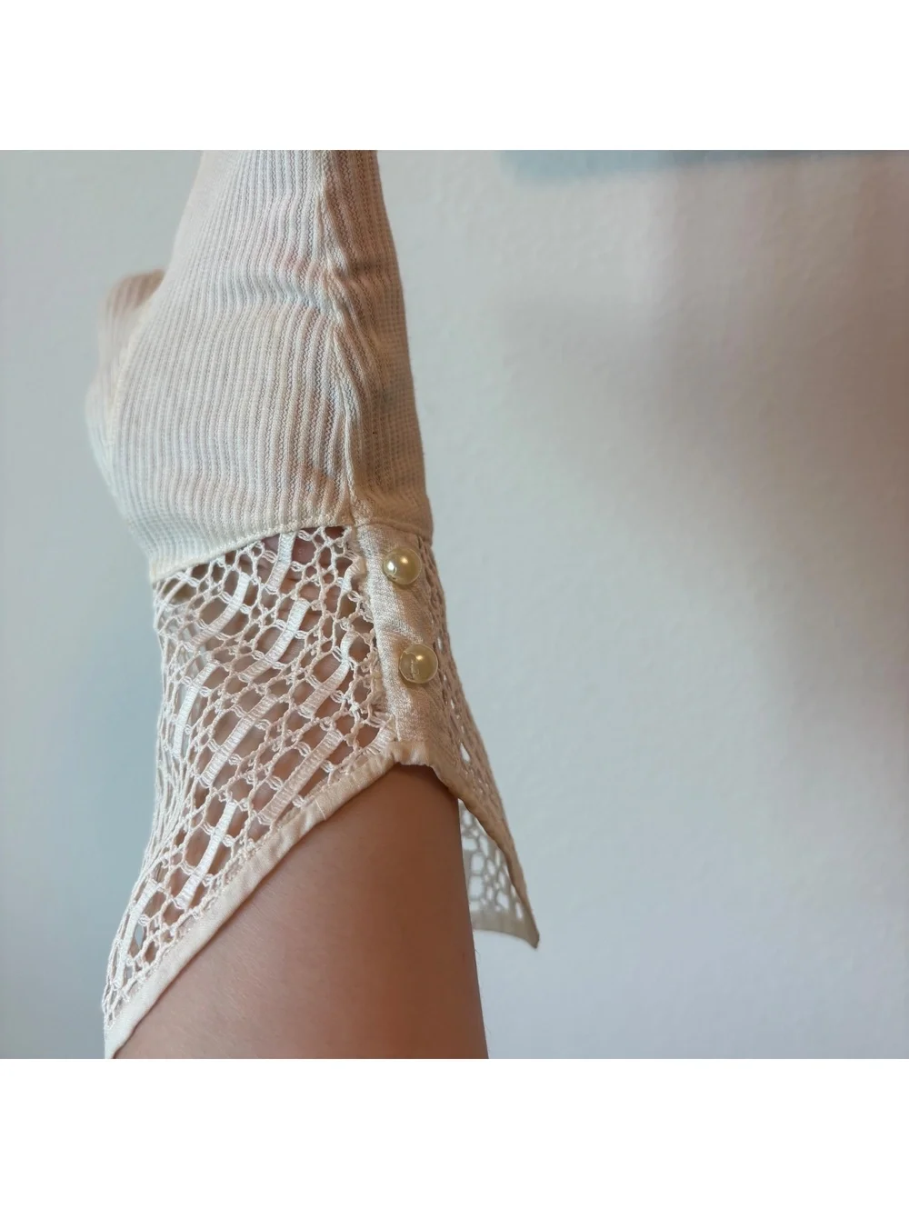 Vintage White Lace Gloves Bridal Victorian Formal Wedding Tea Party Costume